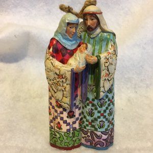Jim Shore HOLY FAMILY 5" Figurine Ornament C400794